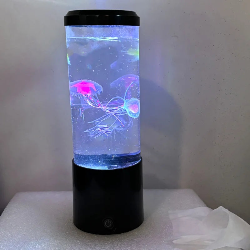Jellyfish Lava Lamp — 7 Colour LED Aquarium Mood Light for Bedroom