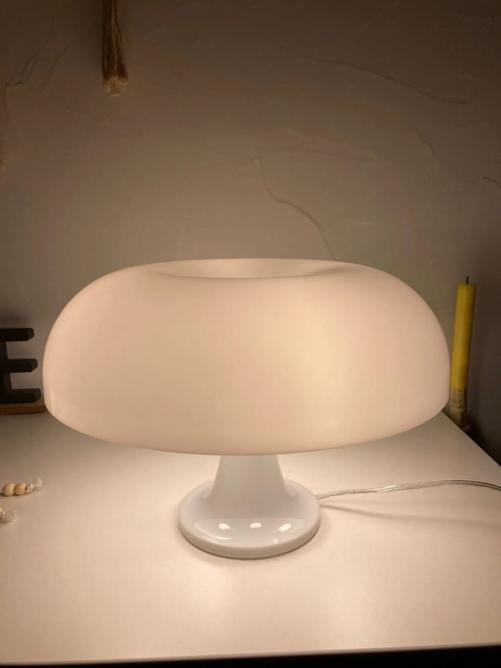 Mushroom Table Lamp — Danish Designer LED Bedside Light