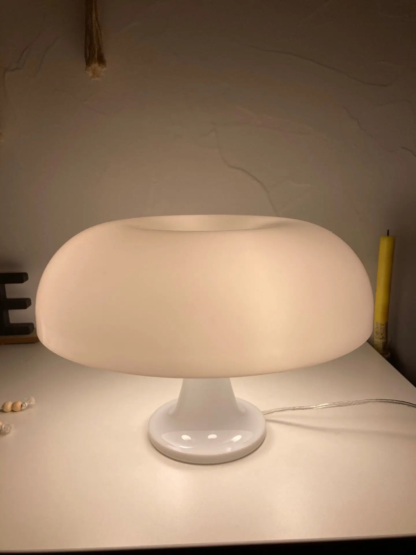 Mushroom Table Lamp — Danish Designer LED Bedside Light