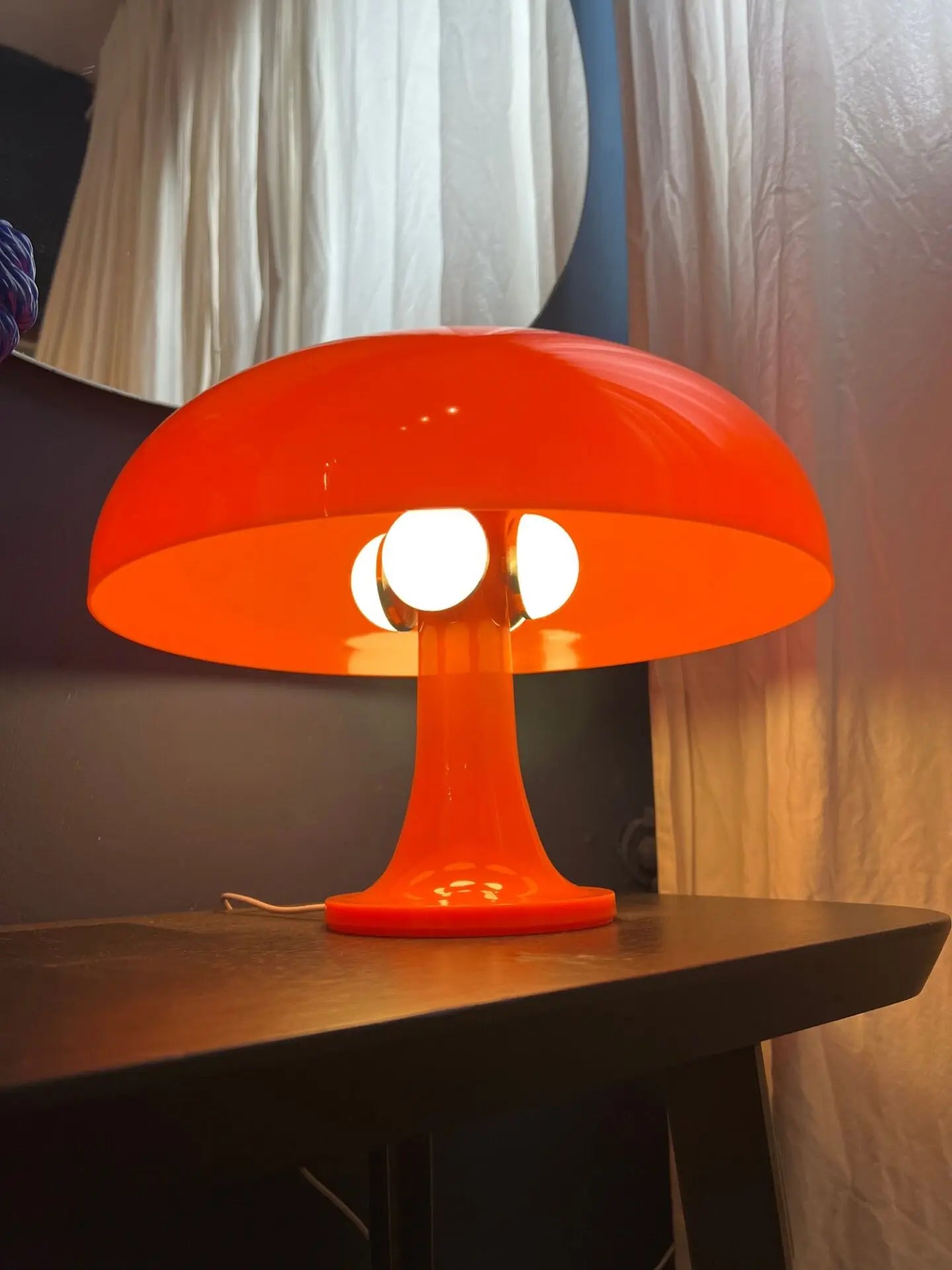 Mushroom Table Lamp — Danish Designer LED Bedside Light