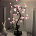 Blossom Tree LED Lamp — USB Ambient Night Light for Bedroom & Home Decor