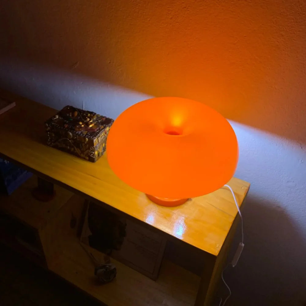 Mushroom Table Lamp — Danish Designer LED Bedside Light