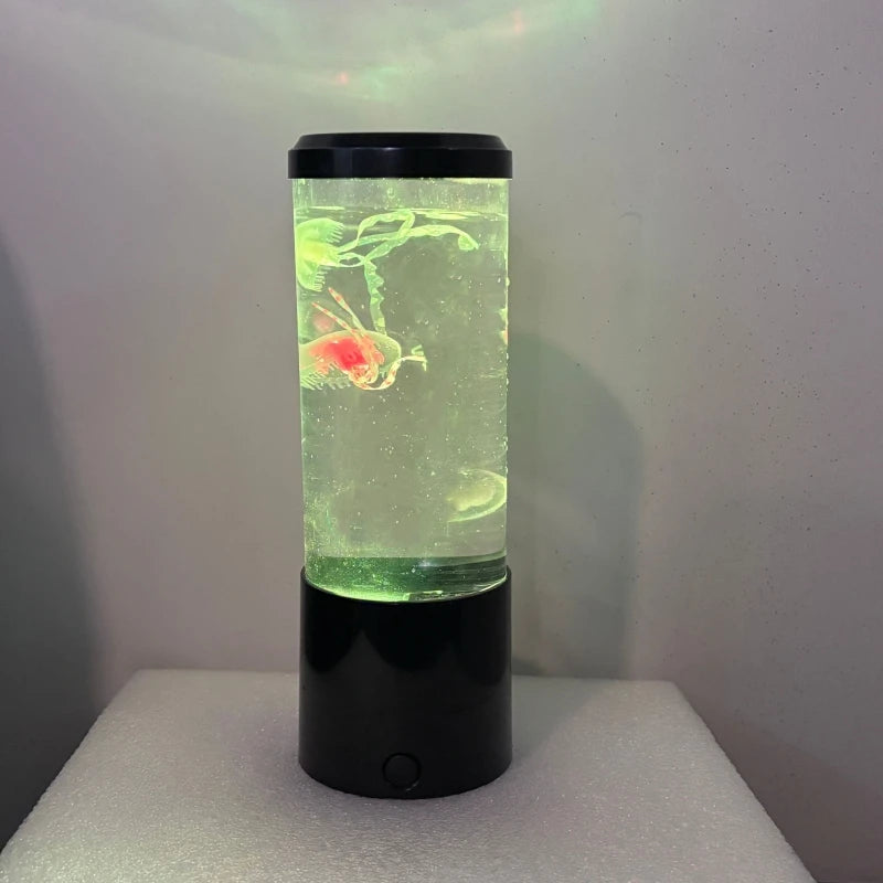 Jellyfish Lava Lamp — 7 Colour LED Aquarium Mood Light for Bedroom