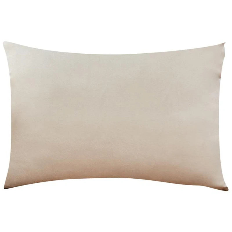 Soft Velvet Cushion Cover — Plaid Pillowcase for Sofa, Bedroom & Living Room Decor