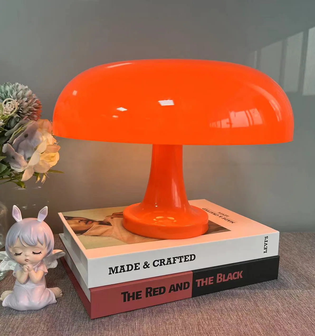 Mushroom Table Lamp — Danish Designer LED Bedside Light