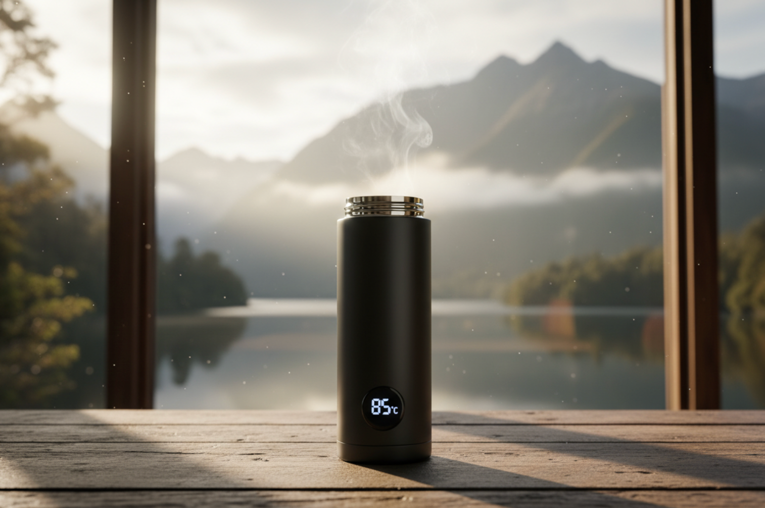 Temperature Display Thermos  LED Temp Readout  Smart Home NZ