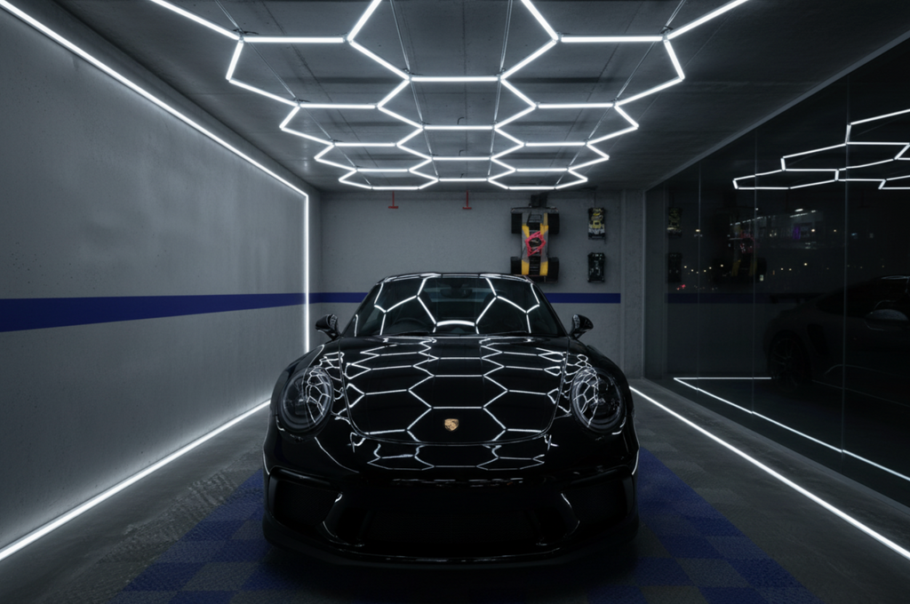 LivSmart Hexagon LED Garage Light System