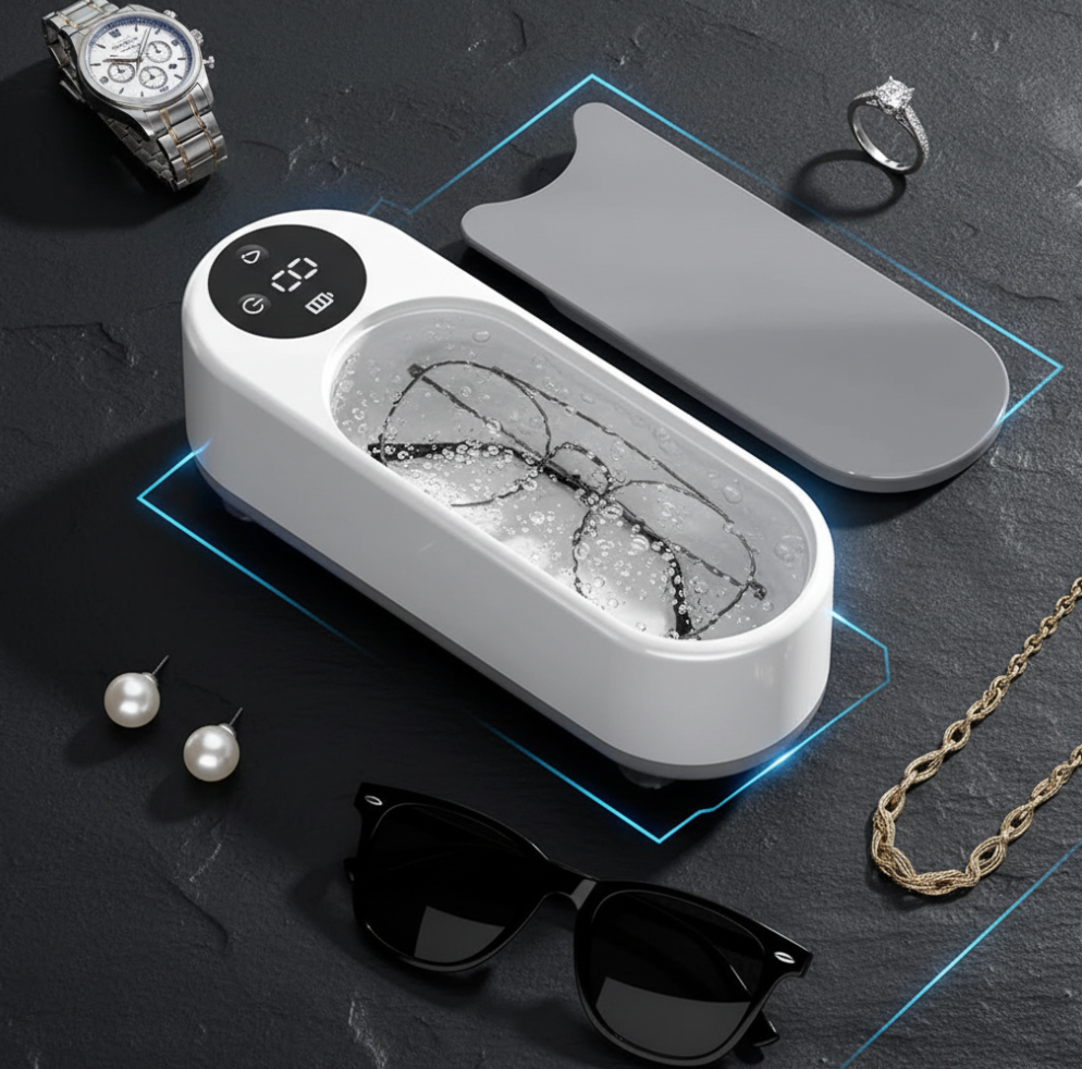 Ultrasonic Glasses Cleaner  Electric Cleaning Machine  Eyewear & Jewellery