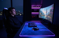 RGB LED Gaming Desk Mat  14 Lighting Modes  Non-Slip  Waterproof  NZ