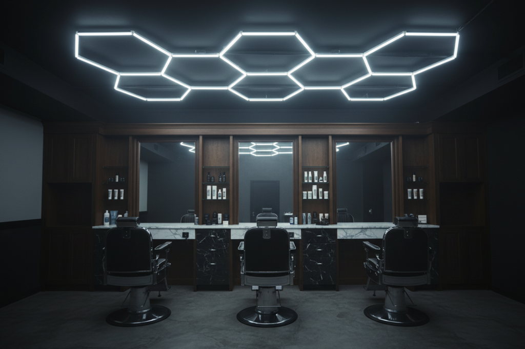 LivSmart Hexagon LED Garage Light System
