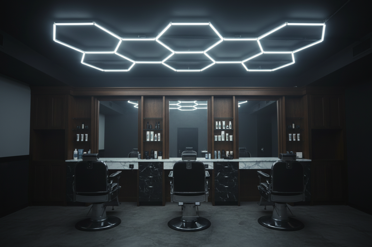 LivSmart Hexagon LED Garage Light System