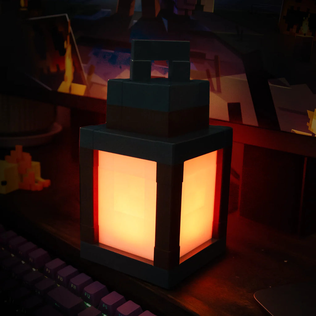 Pixel Art Lantern — 16 Colour LED Night Light with Remote
