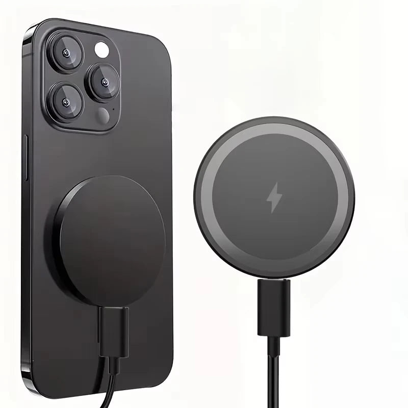 Mini Magnetic Wireless Charger, MagSafe Compatible Charging Pad for iPhone